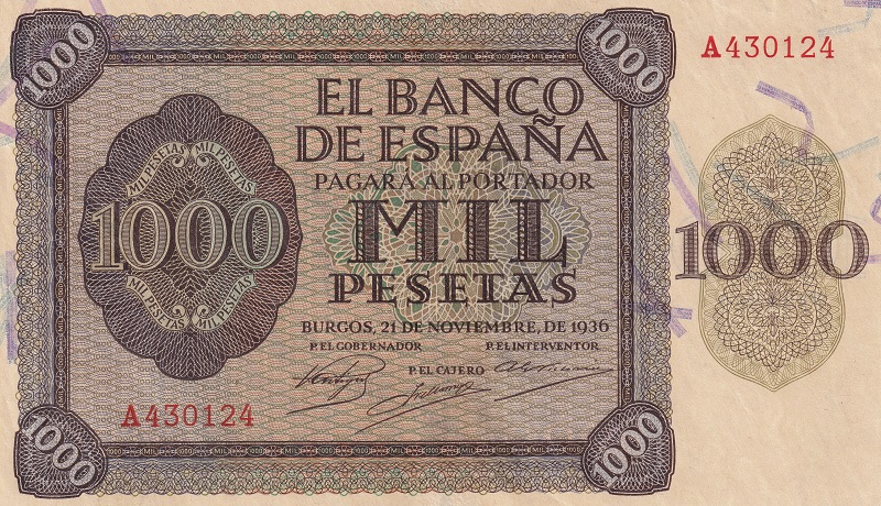 Billete 1936